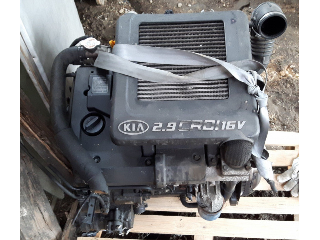 Двигатель Kia Carnival 2.9 CRDI I поврежденный форсунка