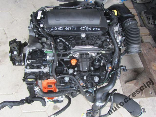 PEUGEOT 3008 двигатель 2.0 HDI 163 PSA RH02 15 тыс KM