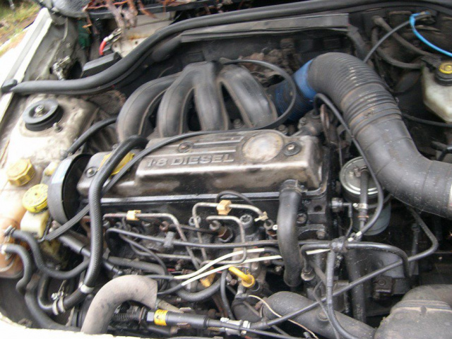 Ford Escort Fiesta Kurier двигатель в сборе 1.8 D