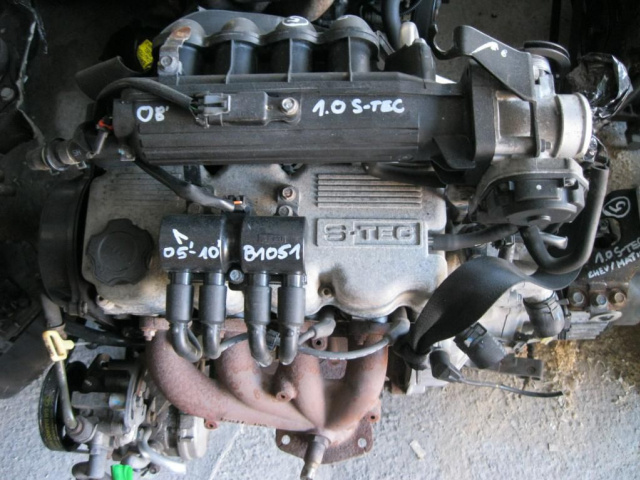 Двигатель CHEVROLET MATIZ 1.0 S-TEC B10S1 05 -10