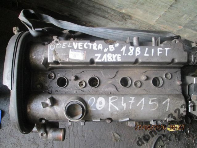 Двигатель OPEL VECTRA ASTRA II, III 1.8 16 Z18XE