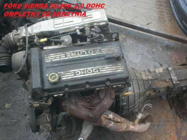 FORD SIERRA 2, 0DOHC двигатель коробка передач в сборе