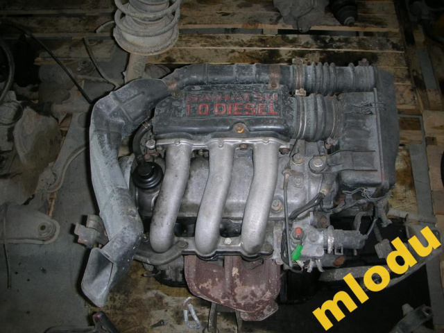 Daihatsu Charade 1.0D '91r. - двигатель