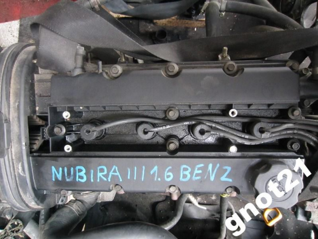 Двигатель DAEWOO CHEVROLET NUBIRA LACETTI 1.6 16V