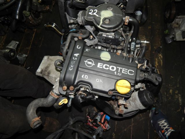 Двигатель Opel Corsa C Agila A 1.0 12V Z10XE в сборе