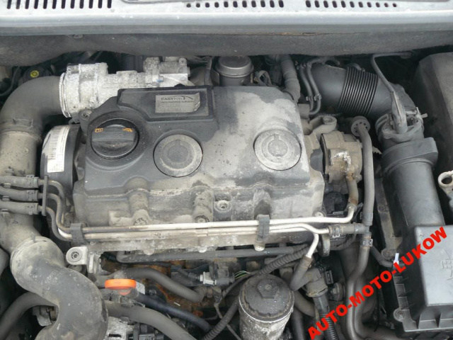 VW CADDY TOURAN AUDI SKODA двигатель 1.9 TDI BLS