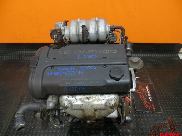 Двигатель DAEWOO LANOS 1.6 16V 2000 A16DMS