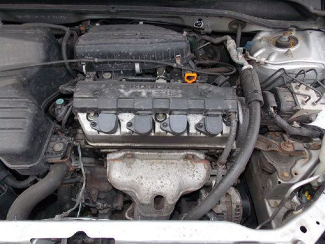 Двигатель Honda CIVIC D16V1 1.6 01-05r. JAZDA PROBNA