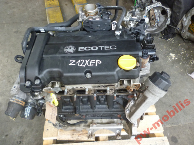 Двигатель Opel Tigra Astra Corsa 1.2 16V 2005г. Z12XEP