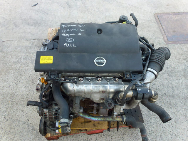 Двигатель в сборе NISSAN PRIMERA P12 YD22 2.2 DCI