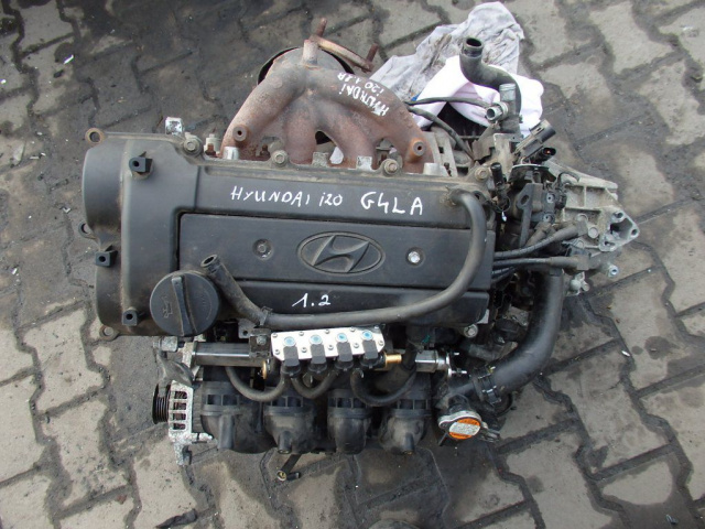 HYUNDAI I20 08-12 1.2B двигатель G4LA запчасти