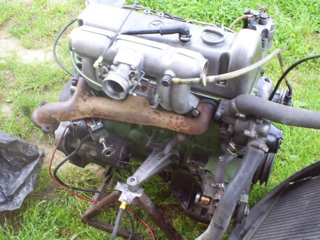 Двигатель mercedes w123 240D газ / uaz sam