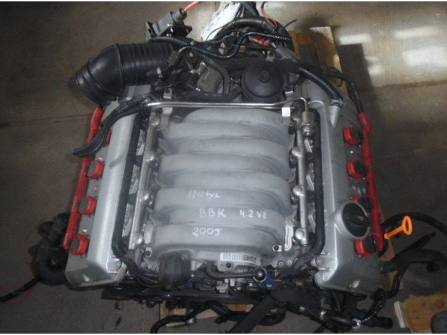 Двигатель в сборе AUDI A4 S4 4.2 V8 BBK 344km