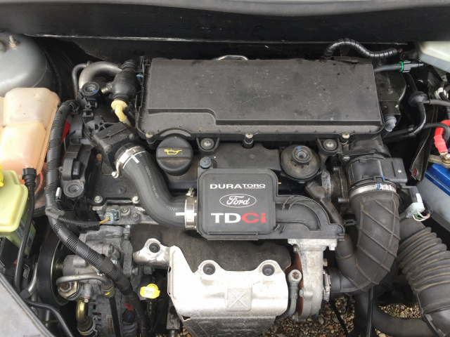 Двигатель 1.4 TDCI FORD FIESTA FUSION форсунки Турбина