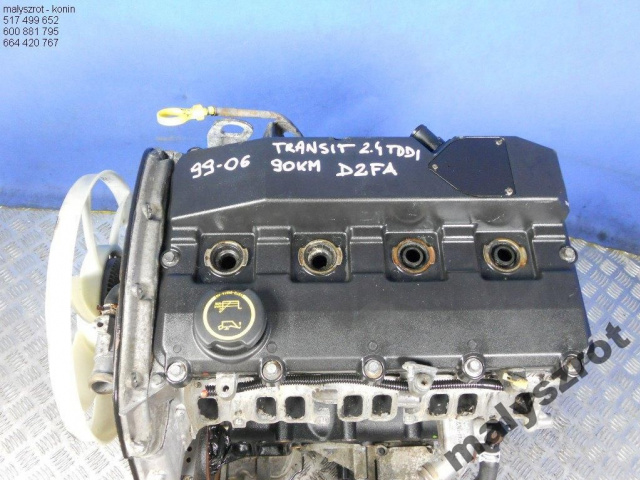 FORD TRANSIT 2.4 TDDI 99-06 90 л.с. двигатель LDV D2FA