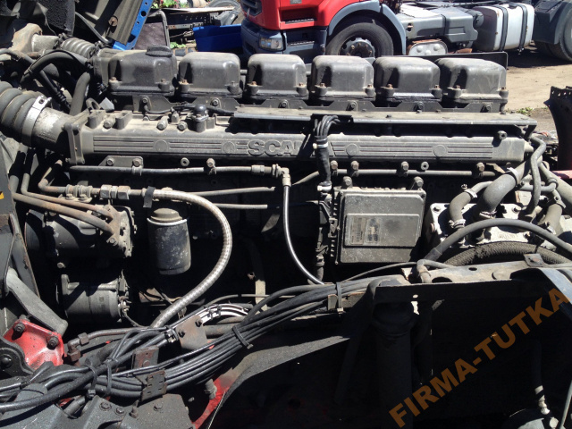 Scania 4 двигатель DC1201 420KM 420hp в сборе. 124 Отличное состояние