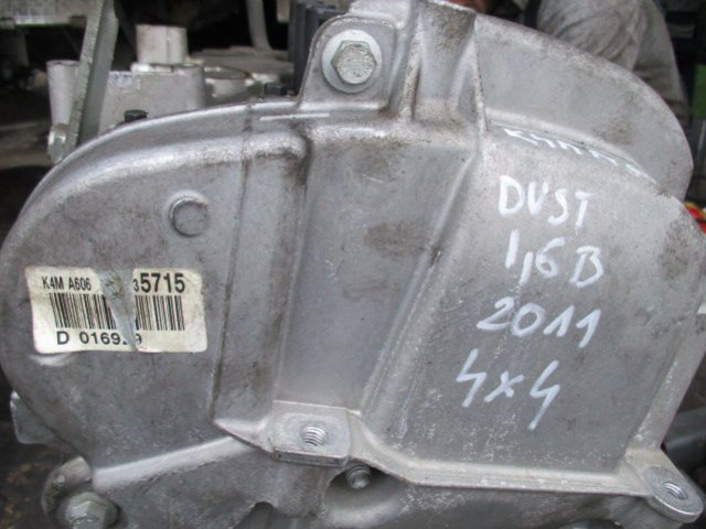 DACIA DUSTER 2012 1, 6 B 16V 4x4 двигатель K4MA606