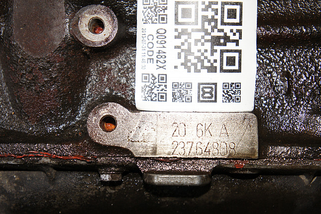 Номер двигателя и фотография площадки BMW M 20 B 20 (206KA)