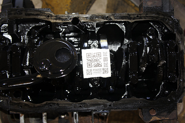 Фотография блока двигателя без поддона (коленвала) Fiat 230 A2.000