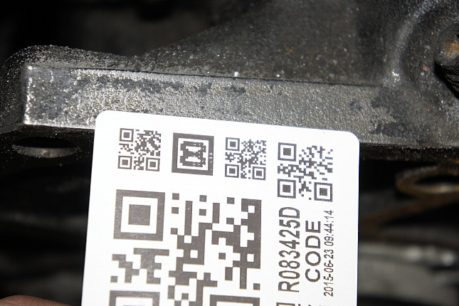 Номер двигателя и фотография площадки Audi AJQ
