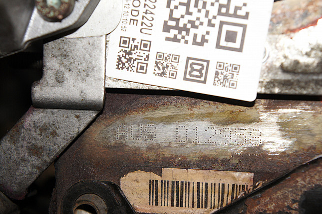 Номер двигателя и фотография площадки SEAT AUS