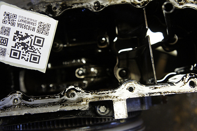 Фотография блока двигателя без поддона (коленвала) Opel Y 22 DTH