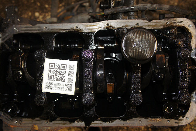 Фотография блока двигателя без поддона (коленвала) FORD j6b