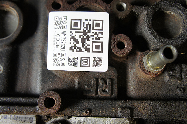 Номер двигателя и фотография площадки Mazda RF5C