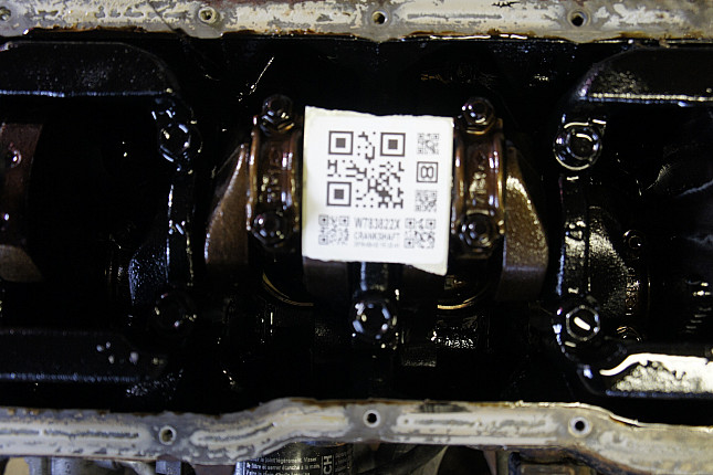 Фотография блока двигателя без поддона (коленвала) Nissan GA16DE