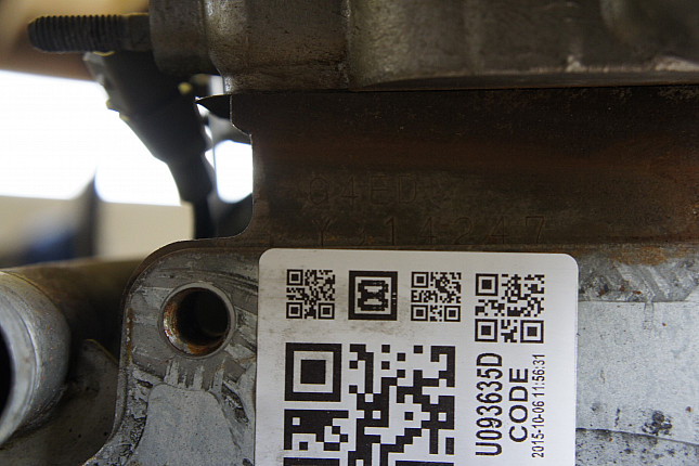 Номер двигателя и фотография площадки Hyundai G4ED-G