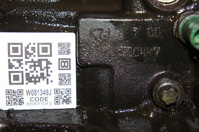 Номер двигателя и фотография площадки RENAULT K7J 700