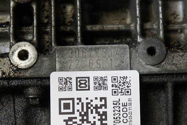 Номер двигателя и фотография площадки BMW M54 B22