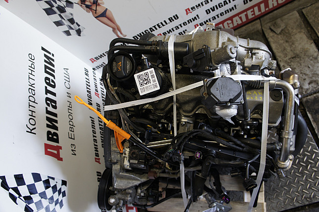Фотография контрактного двигателя сверху VW BJM