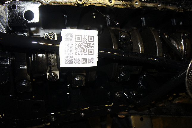 Фотография блока двигателя без поддона (коленвала) Land Rover 16 L