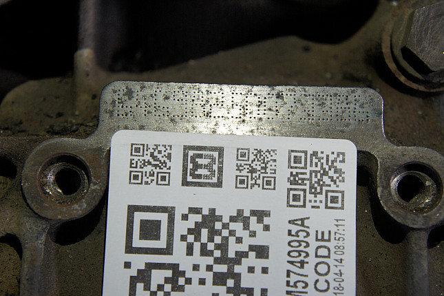 Номер двигателя и фотография площадки Mercedes OM 646.982