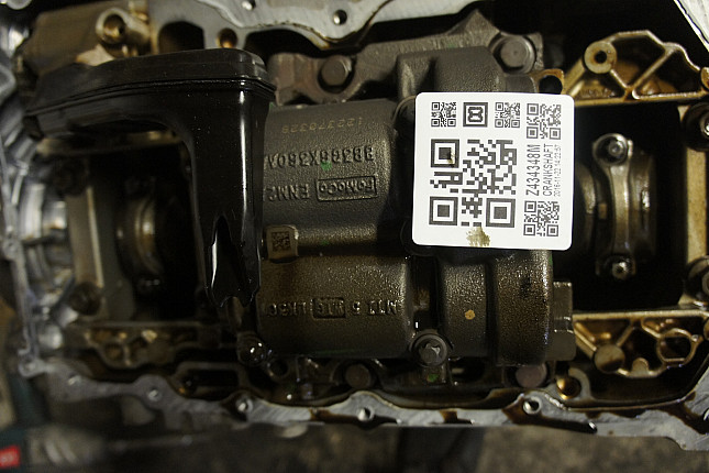 Фотография блока двигателя без поддона (коленвала) Land Rover 204PT