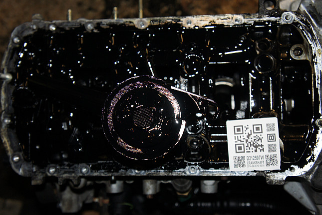 Фотография блока двигателя без поддона (коленвала) CITROËN 9HZ-DV6TED4