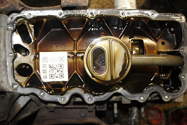 Фотография блока двигателя без поддона (коленвала) FORD EYDE