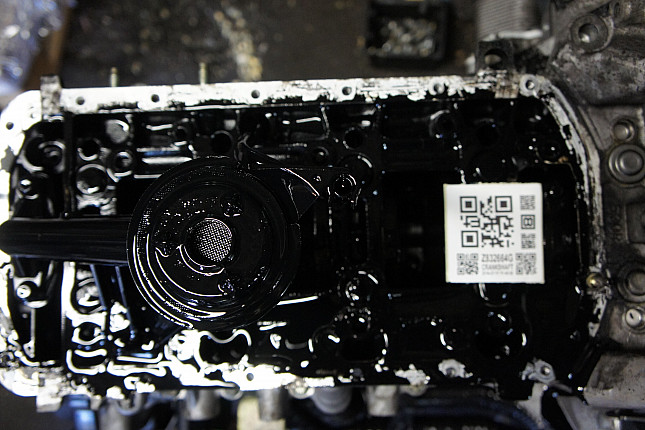 Фотография блока двигателя без поддона (коленвала) FORD G8DA