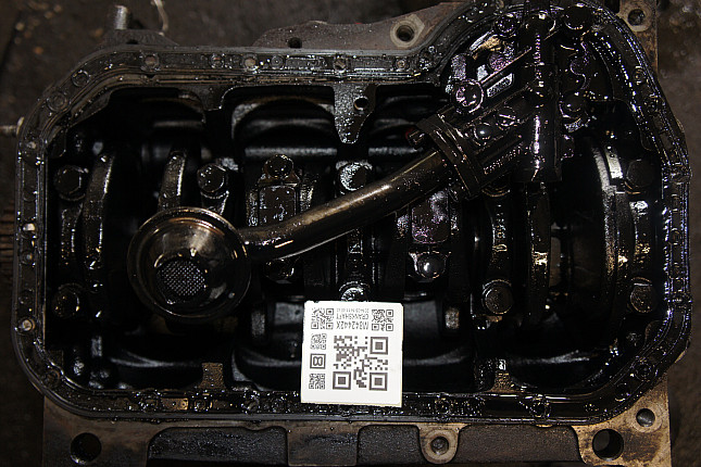 Фотография блока двигателя без поддона (коленвала) AUDI AHU