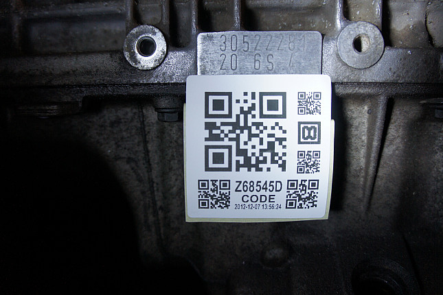 Номер двигателя и фотография площадки BMW M 52 B 20 (206S4)