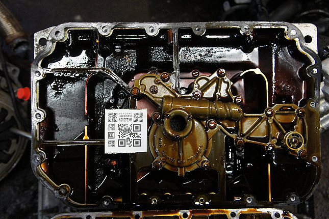 Фотография блока двигателя без поддона (коленвала) AUDI ABC