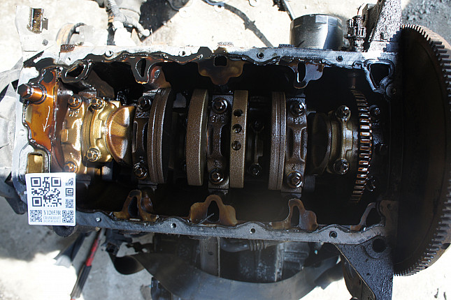 Фотография блока двигателя без поддона (коленвала) OPEL Z 16 XEP