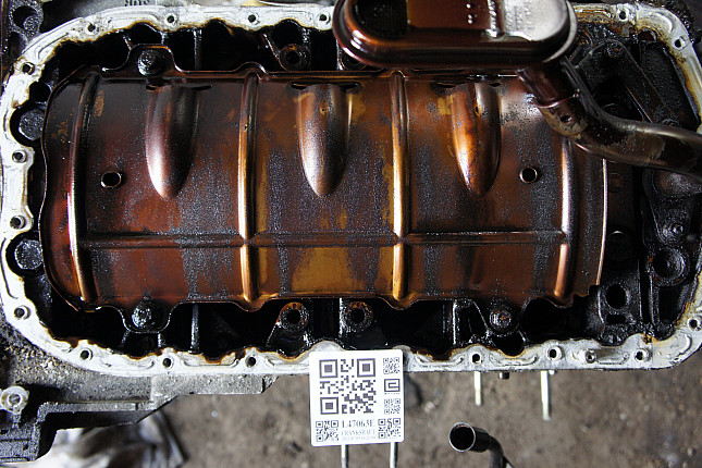 Фотография блока двигателя без поддона (коленвала) PEUGEOT RFN10LHG