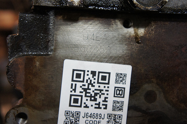 Номер двигателя и фотография площадки KIA D4EA