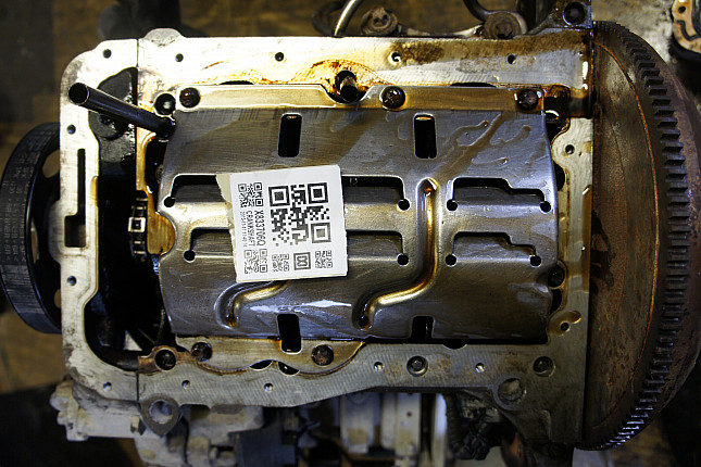Фотография блока двигателя без поддона (коленвала) Opel X 10 XE
