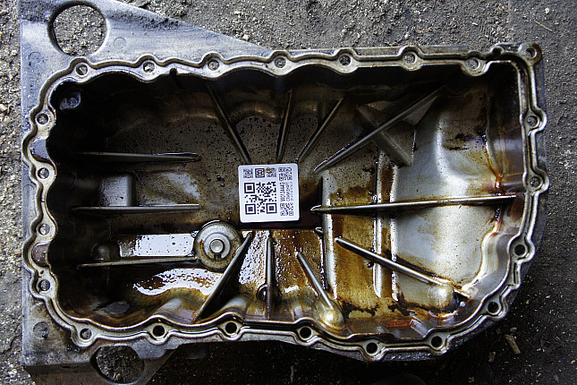 Фотография блока двигателя без поддона (коленвала) Renault F4P 774