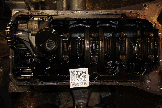 Фотография блока двигателя без поддона (коленвала) MERCEDES-BENZ OM 611.961