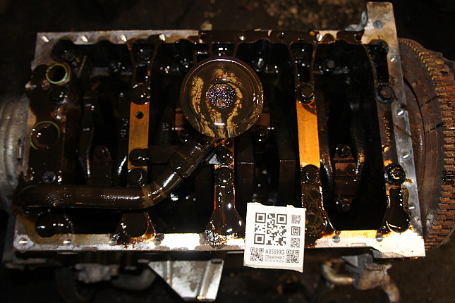 Фотография блока двигателя без поддона (коленвала) VOLVO B 4184 S