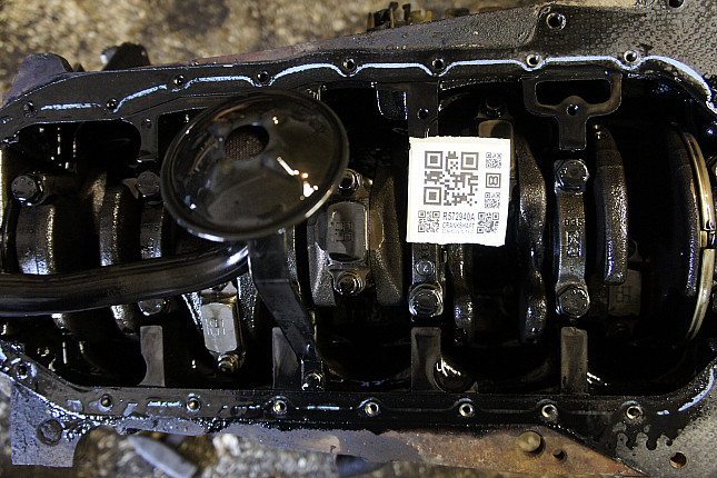 Фотография блока двигателя без поддона (коленвала) VW AJT